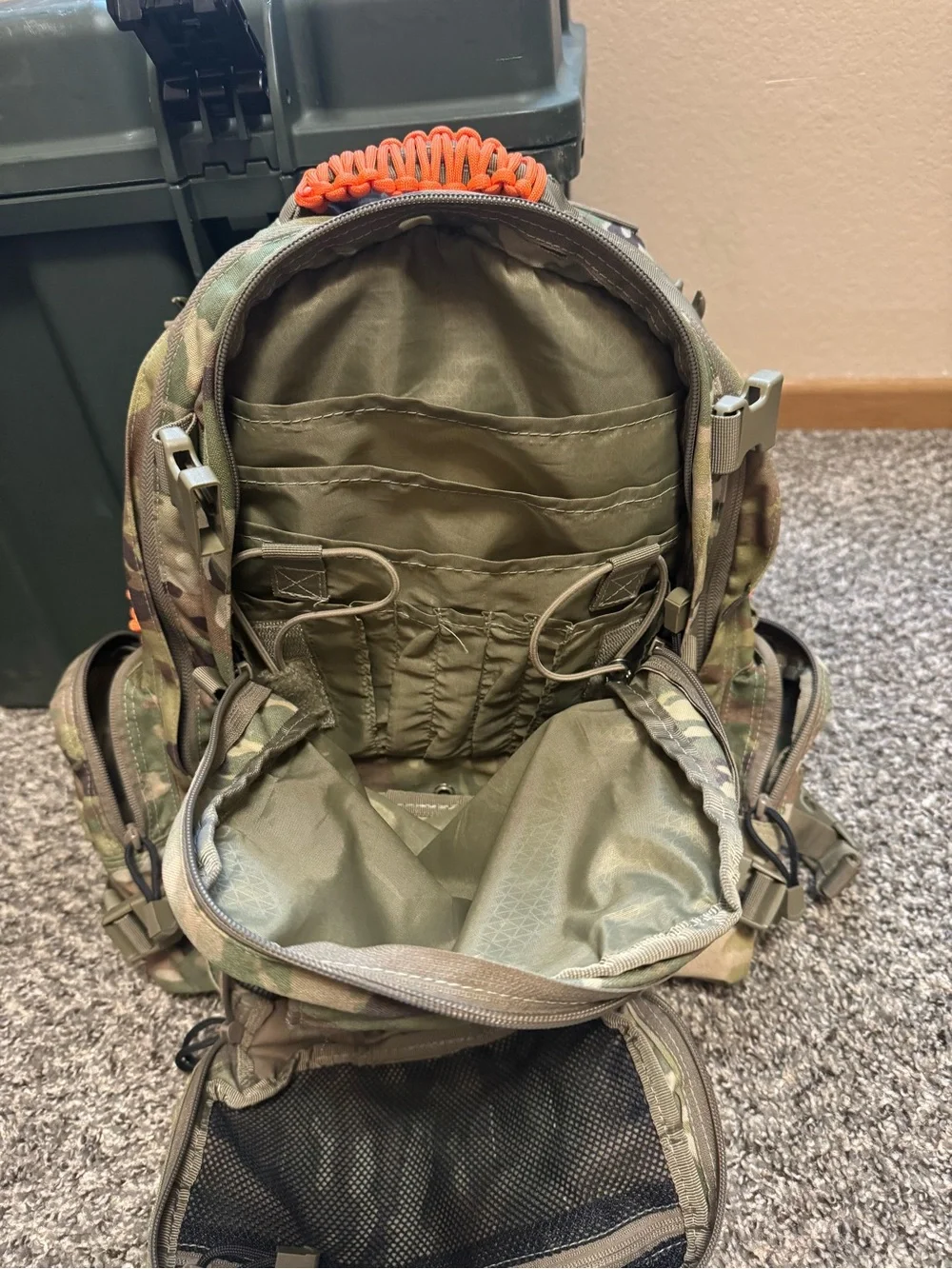 Tactical Camo Men’s Backpack - Multicolor Camo